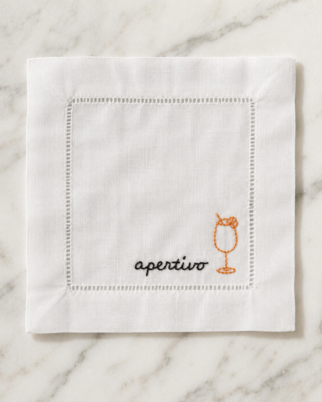 "Apertivo" Cocktail Napkin