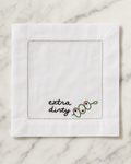 "Extra Dirty" Cocktail Napkin